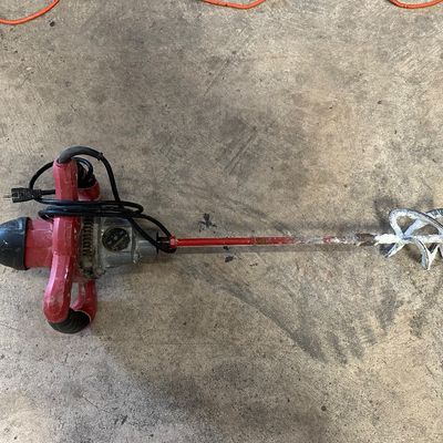 RUBI Rubimix 9 Professional Electric Mortar & Concrete Mixer – 1200W