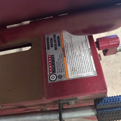 Central Machinery Horizontal/Vertical Metal-Cutting Band Saw with Stand