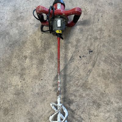 RUBI Rubimix 9 Professional Electric Mortar & Concrete Mixer – 1200W