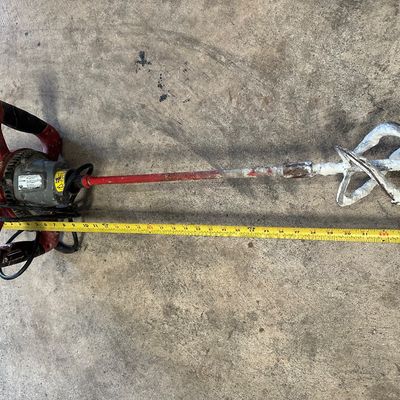 RUBI Rubimix 9 Professional Electric Mortar & Concrete Mixer – 1200W