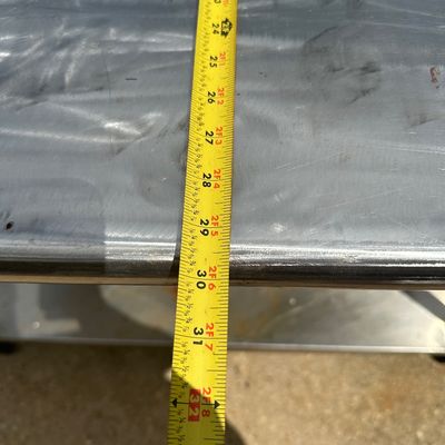 WSFAC NSF Stainless-Steel Commercial Work Table with Shelf and Casters