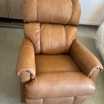 Sale Photo Thumbnail #100: La z boy leather rocker recliner