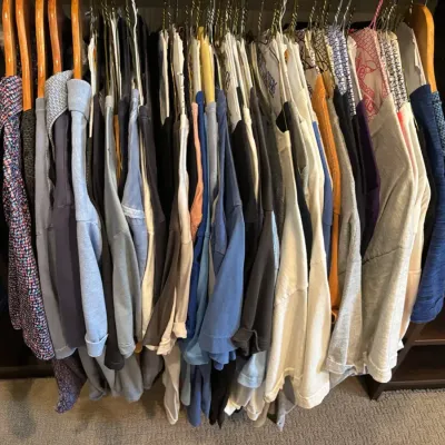 Sale Photo Thumbnail #236: 60 men s tshirts one robert graham