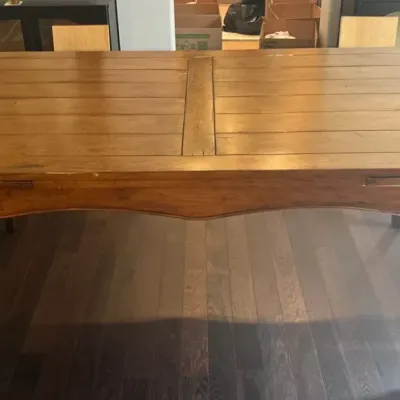 Sale Photo Thumbnail #22: Provincial style dining room table set