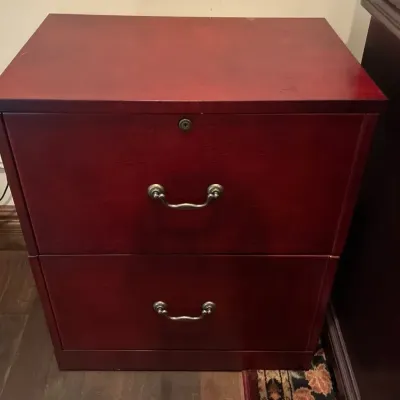 Sale Photo Thumbnail #112: Cherry red cabinet