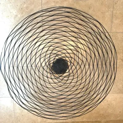 Sale Photo Thumbnail #50: 37 mexican wired bowl wall decor