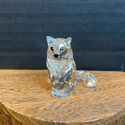 Swarovski Crystal Sitting Cat