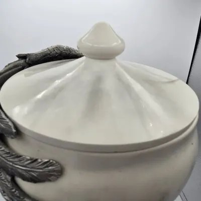 "Soaring Free" Polystone & Pewter Urn