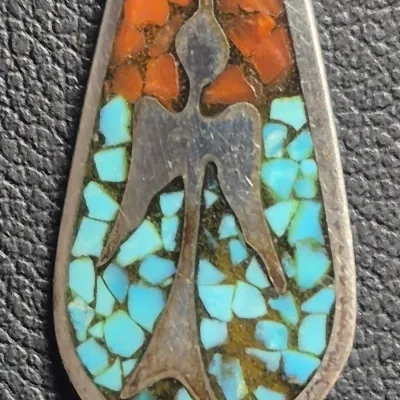 Stunning SET of turquoise inspired : Necklace / Bracelet / Earrings