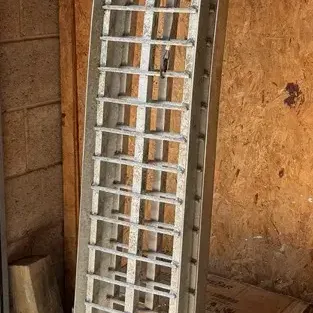 Pair Of Metal Truck Ramps