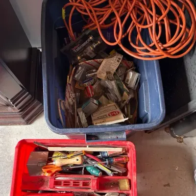 2 containers Of Tools