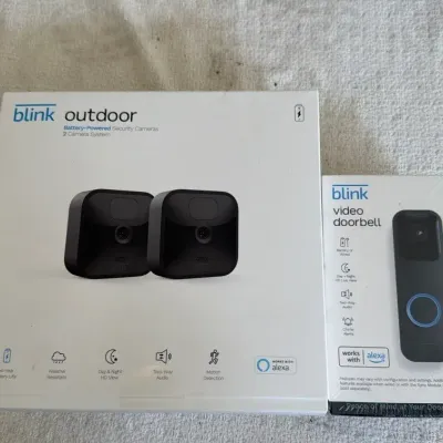 Blink Outdoor Camera And Video Doorbell