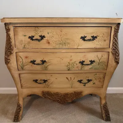 Chest Of Drawers With Flip Down Drawer For Keyboard 