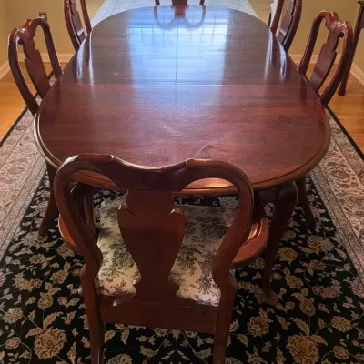 Dining Room Table With Six Chairs
