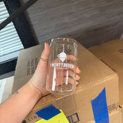 46 - Three Boxes of Branded 16oz Glasses