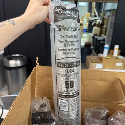 66 - Box of 24oz Cold Cups