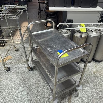 152 - Rolling Metal Cart