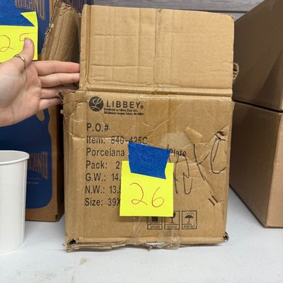 26 - Box of Plates