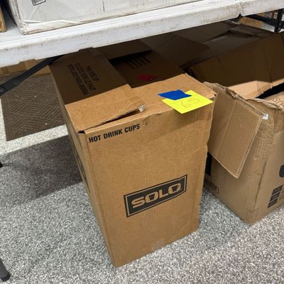 65 - Box of 12oz Hot Cups