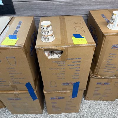 20 - Two Boxes of Branded 12oz Cups