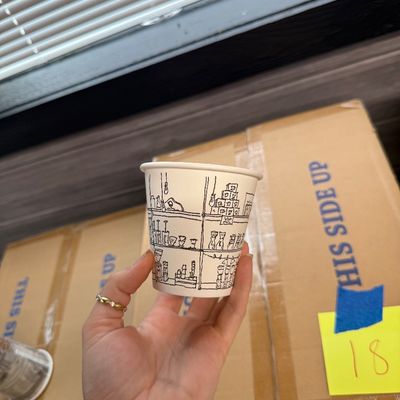 18 - Two Boxes of Branded 8oz Hot Cups