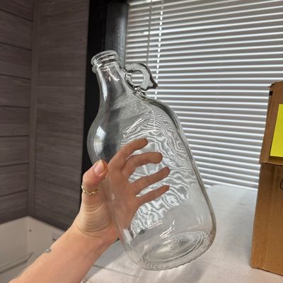 42 - 1/2 Gallon Clear Growlers