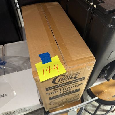 144 - Box of Sip Through Lids