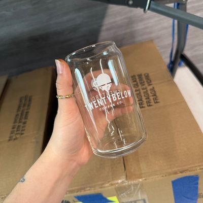 48 - Two Boxes of Branded 16oz Glasses