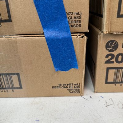 47 - Two Boxes of Branded 16oz Glasses