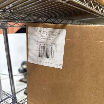 175 - Box of Paper Bags with Windows
