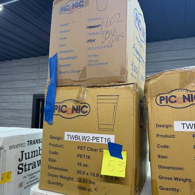 53 - Two Boxes of 16oz Cold Cups