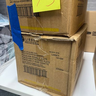 73 - Two Boxes of Plates
