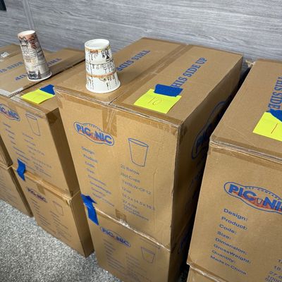10 - Two Boxes of Branded 12oz Cups