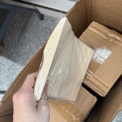 35 - Open Case of Wooden Knives