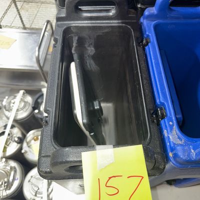 157 - 4.8 Gallon Polyethylene Beverage Dispenser