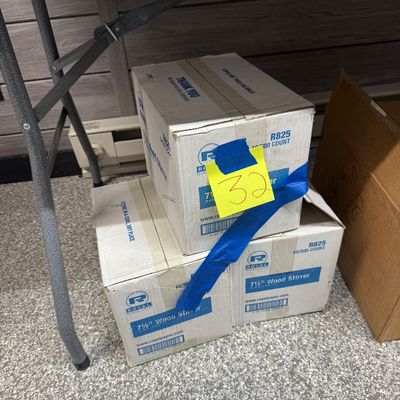 32 - Three Boxes of Wood Stirrers