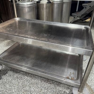 152 - Rolling Metal Cart