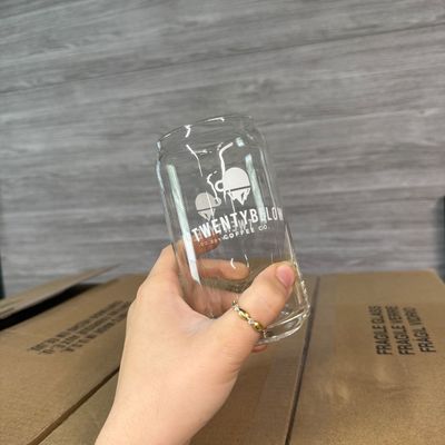 44 - Two Boxes of Branded 16oz Glasses