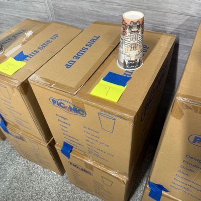 9 - Two Boxes of Branded 20oz Cups