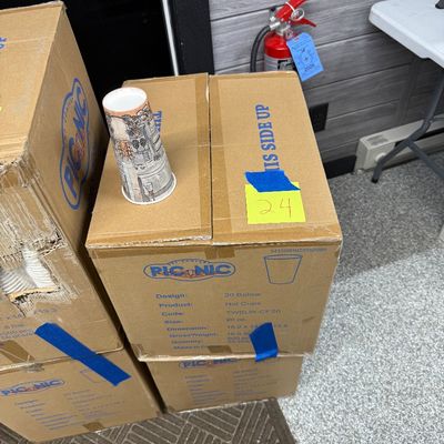 24 - Two Boxes of Branded 20oz Cups
