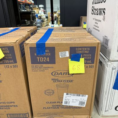 68 - Two Boxes of 24oz Cold Cups