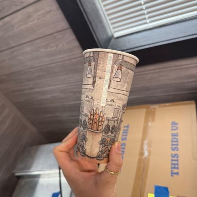 17 - Two Boxes of Branded 20oz Hot Cups