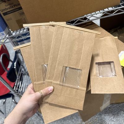 175 - Box of Paper Bags with Windows