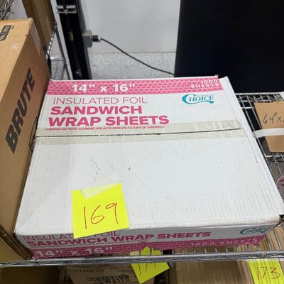 169 - Sandwich Wrap Sheets