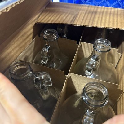 179 - 6 1/2 Gallon Clear Growlers