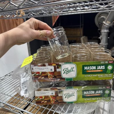 188 - Small Glass Jars