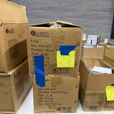 74 - Two Boxes of Plates