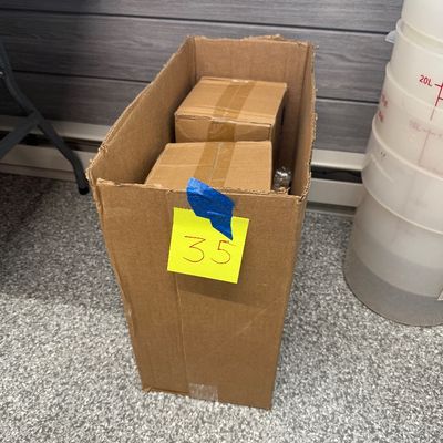 35 - Open Case of Wooden Knives