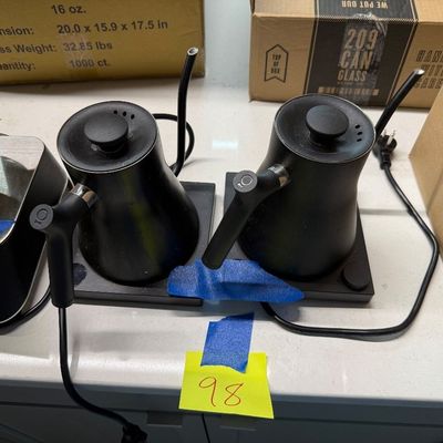 98 - Two Fellow Stag EKG Electric Kettles