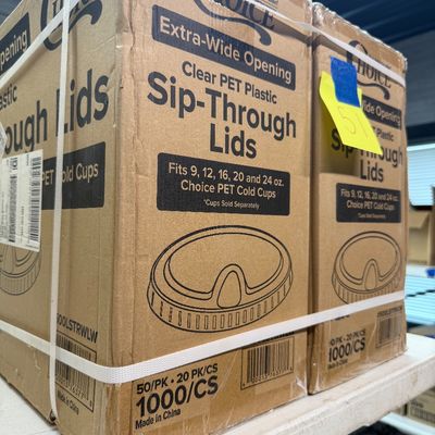 51 - Two Boxes of Sip Through Lids
